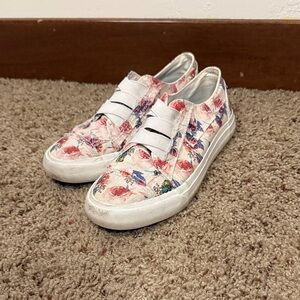 Blowfish Floral Canvas Sneakers